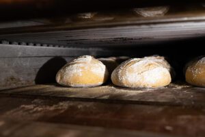 Our Business Partners - Broken Rocks Cafe Bread Baking in Oven